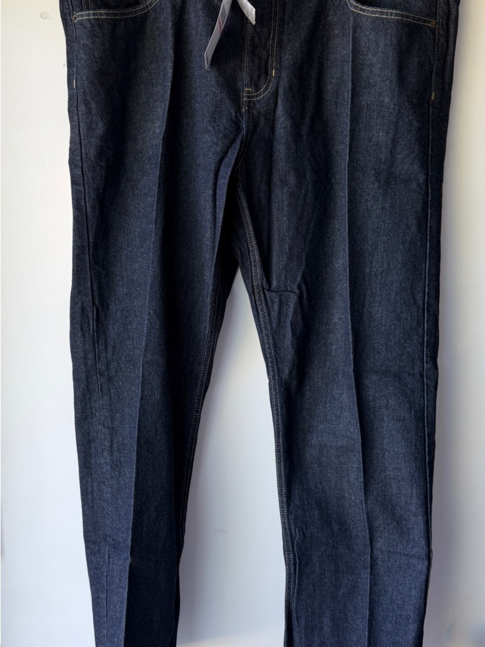 Tommy Hilfiger Men's Slim Straight Jeans in Dark Indigo